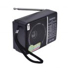 Radio portabil FADEGA AR-1688, 4 benzi de receptie, FM/AM/SW1/SW2, functionare cu 2 baterii R20, negru