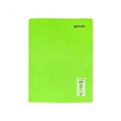   Caiet scolar Mynote Text Neon, A5, 60 file, dictando, coperta PP, verde neon