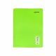 Caiet scolar Mynote Text Neon, A5, 60 file, dictando, coperta PP, verde neon