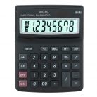 Calculator de birou CLTON CL-812,  8 caractere, functionare baterii + panou solar