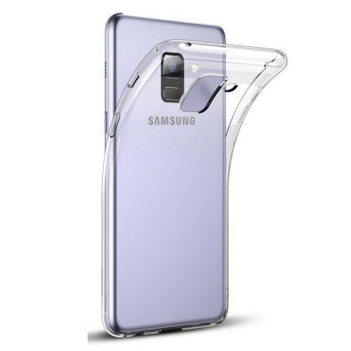 Husa de protectie pentru Samsung Galaxy A5/A8 2018, TPU transparent 0.3 mm