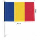 Steag Tricolor auto 45 cm x 30 cm / stegulet / stegulet auto / flag / drapel