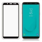 Folie sticla Samsung Galaxy J4 Plus 2018, Full Glue 9D, margini negre