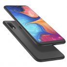 Husă Full Cover 360° pentru Samsung Galaxy A20e (față + spate + sticlă), neagră