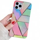 Husa protectie Geometric Marble pentru Apple iPhone 12, model 1