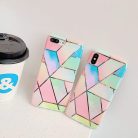 Husa protectie Geometric Marble pentru Huawei P30 Lite, model 1