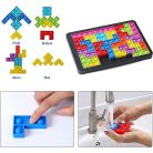 Joc antistres din silicon, Pop It Now and Flip It, Puzzle Blocks, Multicolor