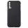 Husa Huawei P Smart 2021, Luxury Silicone, catifea in interior, protectie camere, negru