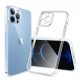 Husa Apple iPhone 13 Pro Max, TPU transparent, protectie camere, grosime 2 mm