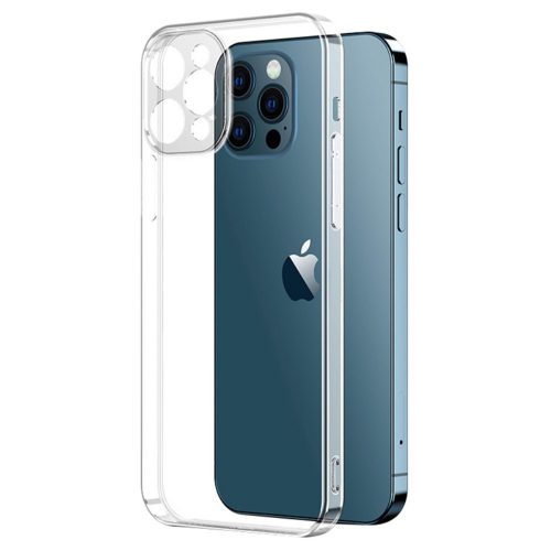 Husa Apple iPhone 14 Plus, protectie camere, TPU transparent