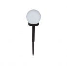 Lampa solara LED, Sferica, Tip Glob, Diametru 10 cm, Alb rece