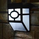 Lampa solara cu senzor geometric, IP65, lumina alb rece