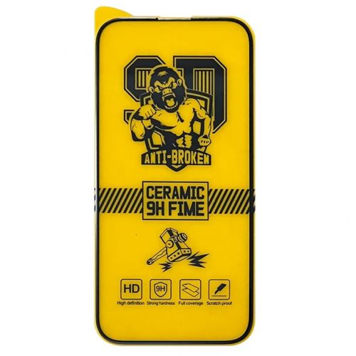 Folie de protectie Samsung Galaxy A33 5G, Ceramic 9H Film, margini negre