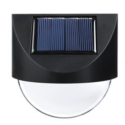   Aplica solara LED, ABS/Policarbonat, rezistent la apa IP65, 1 LED, pentru gradina, casa, balcon, terasa, 1.2V, 600mah, 8.8 x 8.5 cm, alb rece