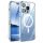 Husa protectie Apple iPhone 15, compatibila MagSafe, transparenta