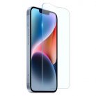 Set folie si husa Apple iPhone XS Max, sticla transparenta si TPU transparent 2 mm