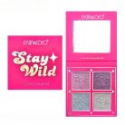 Paleta de machiaj KEVIN & COCO, Stay Wild, fard de pleoape, 12 culori, 13.6 x 10.4 x 0.9 cm