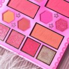 Paleta de machiaj KEVIN & COCO, 20 culori Pink Girl, fard de pleoape si blush, roz