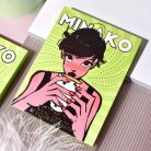 Paleta de machiaj KEVIN & COCO, 20 culori Green Girl, fard de pleoape si blush, verde