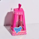 Set de buze KEVIN & COCO Cloud Bubble, 4 Lip Gloss-uri, 15.1 x 8.1 x 2 cm, Roz/Nude