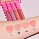 Set de buze KEVIN & COCO Cloud Bubble, 4 Lip Gloss-uri, 15.1 x 8.1 x 2 cm, Roz/Nude