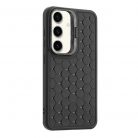 Husa Samsung Galaxy S24, HoneyComb Bracket, functie stand, neagra