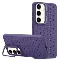   Husa Samsung Galaxy S24, HoneyComb Bracket, functie stand, mov