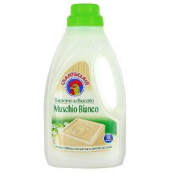  Detergent lichid pentru rufe Chanteclair Muschio Bianco, manual, 1000 ml, 18 spalari