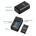 Mini GPS Tracker GF-07, localizare GPS, microfon, SIM, alimentare MicroUSB, negru