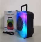 Boxa portabila Greatnice GTS-1867, Bluetooth, USB, TF, Radio FM, lumini LED RGB, 10W, neagra