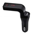 Modulator FM cu incarcare USB si Bluetooth Greatnice GTS-C935, negru