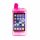 Jucarie baloane de sapun, design iPhone, 13 cm, 80 ml, roz