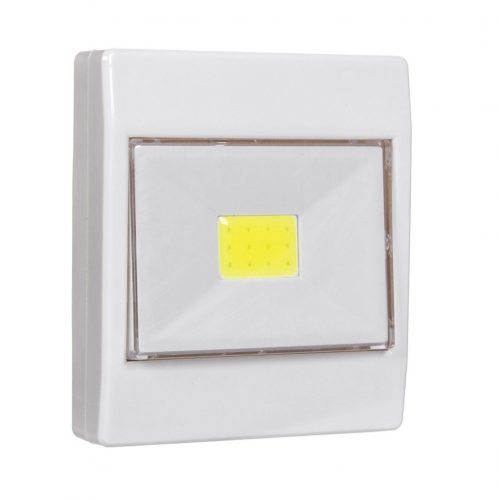 Lampa LED cu intrerupator, functionare cu baterii, 8 x 9 x 2 cm