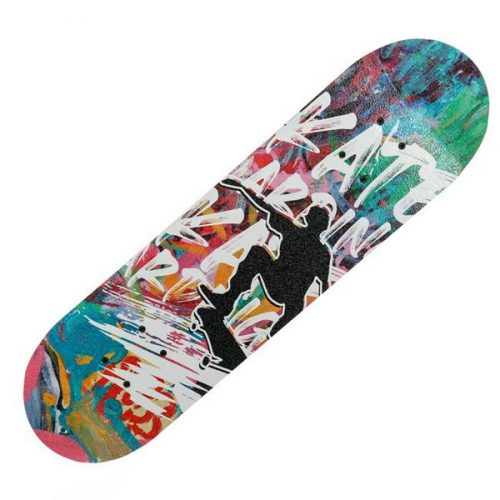 Skateboard Black Shadow, model graffiti, 71 x 20 cm