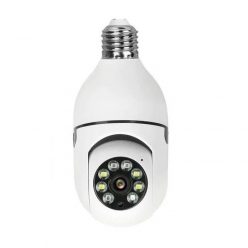   Camera IP Jortan JT-8177, Wi-Fi, Full HD, 360°/90°, alimentare soclu bec (E27)