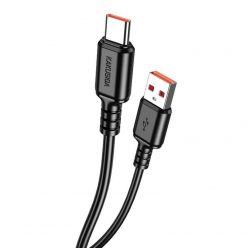   Cablu de date si incarcare KSC-982, USB to Type C, 1 metru, 3A, negru