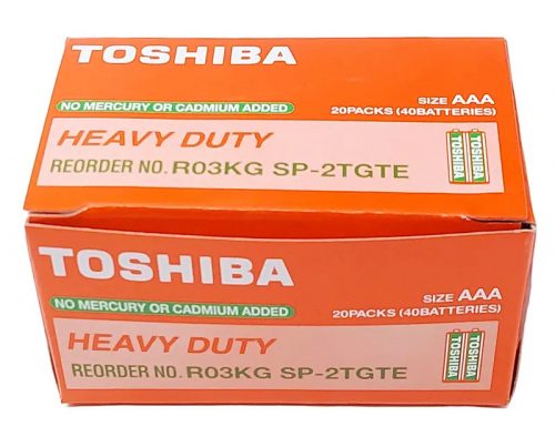 TOSHIBA BATERII HEAVY DUTY C R14 (R14KG) 24BUC/CUT 20CUT/BAX