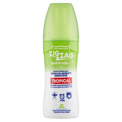 Lotiune impotriva tantarilor si capuselor ZIG ZAG, lime, 100 ml