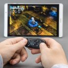 Mini Joystick / Controller Bluetooth V3.0, pentru telefoane mobile cu sistem de operare Android si iOS, negru