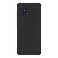 Husa Samsung Galaxy A41, Matt TPU, silicon moale, negru