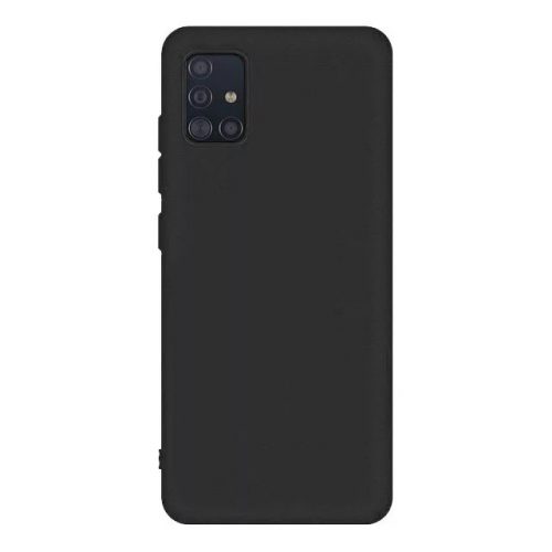 Husa Samsung Galaxy A41, Matt TPU, silicon moale, negru