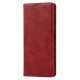 Husa Samsung Galaxy A13 4G, Elegant Book Case, inchidere magnetica, rosie