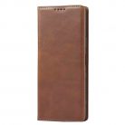 Husa Samsung Galaxy S23 FE, Elegant Book Case, inchidere magnetica, maro