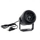 Proiector LED RD-C187, interior/exterior, motive Craciun, alimentare priza, negru