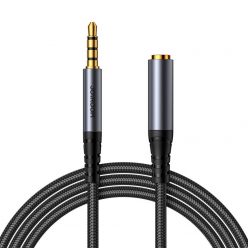   Extensie cablu audio auxiliar / AUX / jack 3.5 mm Joyroom SY-A09, 1.2 metri, negru