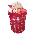 Cos pliabil cu capac si asamblare Pop Up pentru depozitare jucarii, Cute Cat 45 x 35 cm, 60 litri