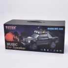 Boxa Bluetooth WS-589BT, design camioneta, redare TF/USB/AUX, neagra