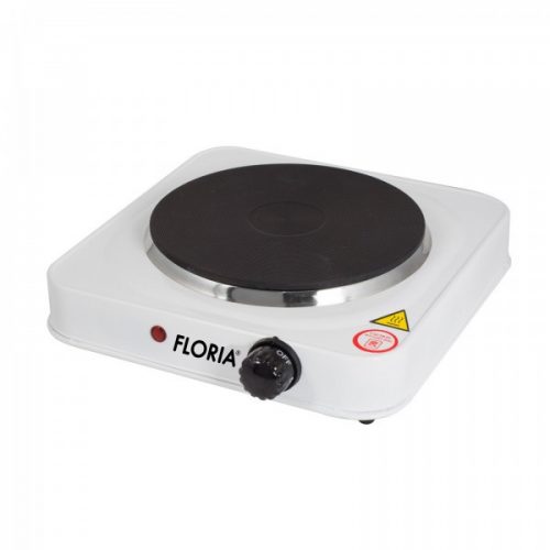 Plita electrica Floria ZLN-2805, 22 x 21 x 5 cm,1 ochi, 1000W, alba