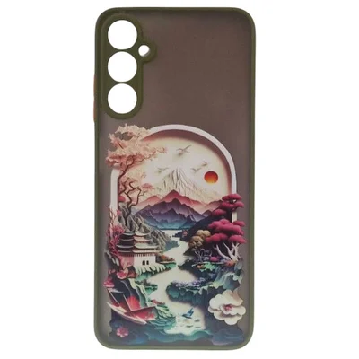Husa Samsung Galaxy A05s, Ultra Trendy, protectie camera, TPU + PC, margini verzi
