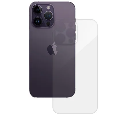 Folie HD TPU Apple iPhone 14 Pro, BYRY® Hydrogel, ultra subtire, regenerabila - spate